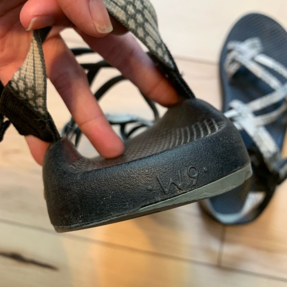 Chaco Double Strap Sandal Grey Pattern - image 4